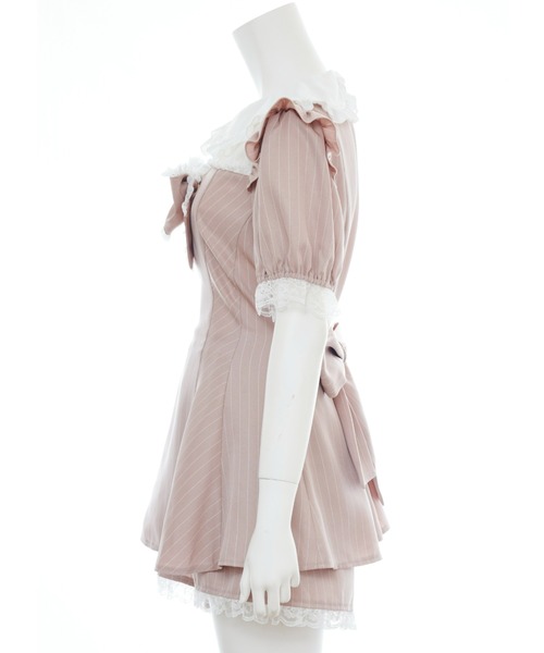 セットアップ ヨークレースフリルセットアップ Secret