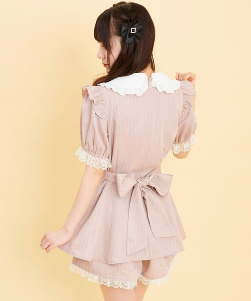 セットアップ ヨークレースフリルセットアップ Secret