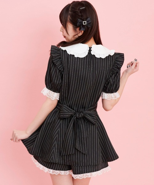 セットアップ ヨークレースフリルセットアップ Secret