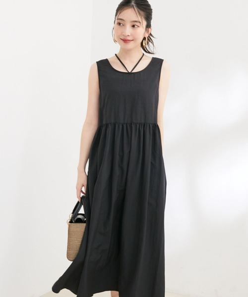 VIS（ビス） ワンピース 「選べる着丈・マルチWAY」ニットベスト付き