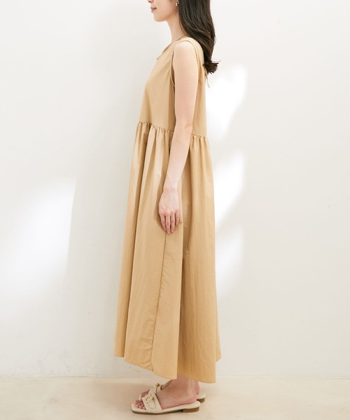 VIS（ビス） ワンピース 「選べる着丈・マルチWAY」ニットベスト付き