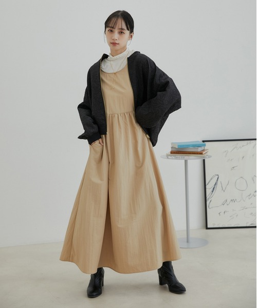 VIS（ビス） ワンピース 「選べる着丈・マルチWAY」ニットベスト付き