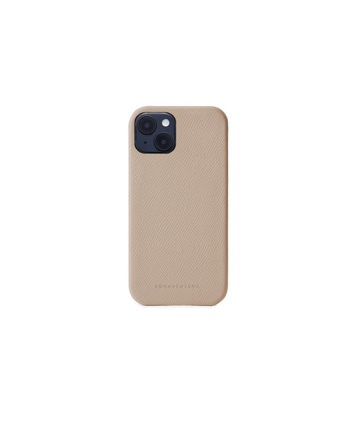 BONAVENTURA ベージュ iPhoneケース　14plus BONAVENTURA（ボナベンチュラ） スマホケース (iPhone 14 Plus) バック