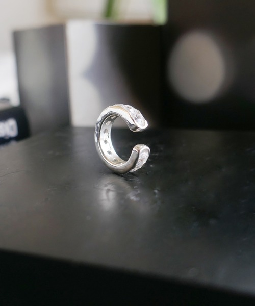 イヤーカフ SILVER925ジルコニアイヤーカフ A/メンズ/レディース レディース メンズの画像