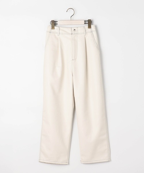 パンツ フェイクレザーサルエル レディース : ZOZOTOWN Yahoo!店