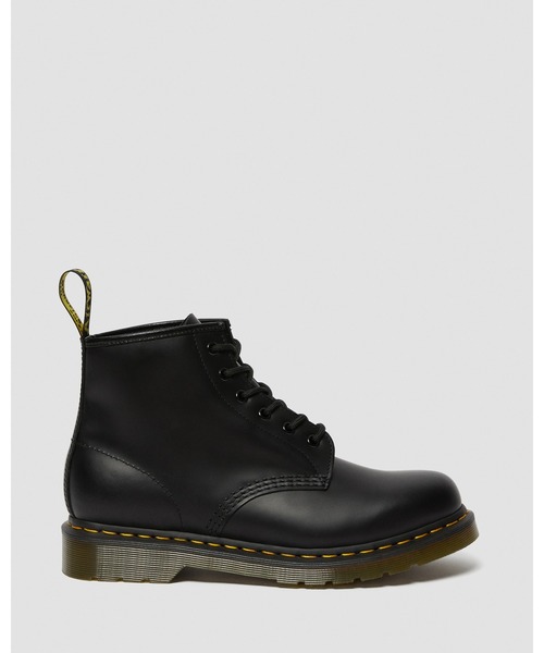 Dr. Martens 黒 厚底 ワークブーツ