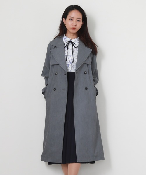 クレージュ courreges ヴィンテージ トレンチコート ミドル ハーフ  