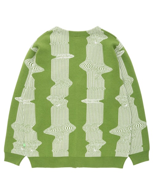 huf カーディガン HUF 「HUF」 ニットカーディガン LARGE ブラック メンズ