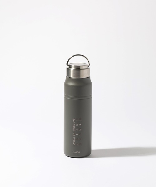 LAKOLE（ラコレ） 水筒 「保冷・保温」ハンドル付き真空ボトル(1L