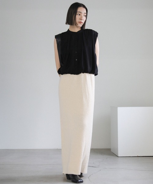 select MOCA ブラウス シャツ バルーンノースリーブブラウス
