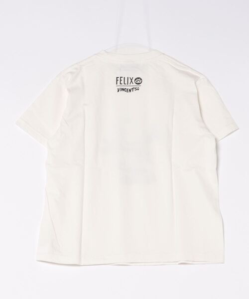 tシャツ VINCENT50 FELIX FRONT PRINT TEE / バンソンサンカント フィリックス フロントプリント ティー レディース Port tシャツ VINCENT50 FELIX FRONT PRINT TEE / バンソンサン