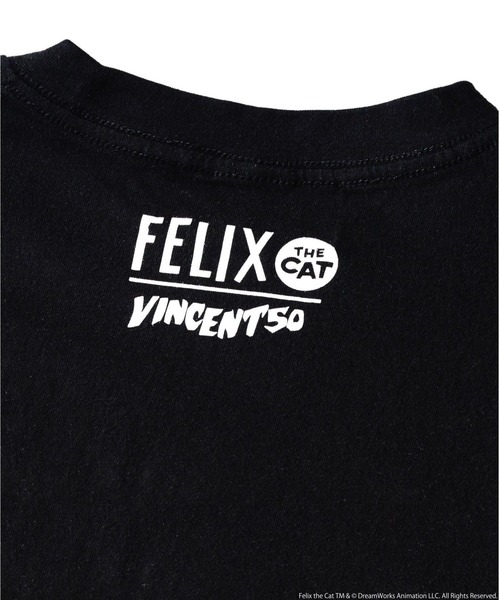 Port tシャツ VINCENT50 FELIX FRONT PRINT TEE / バンソンサン