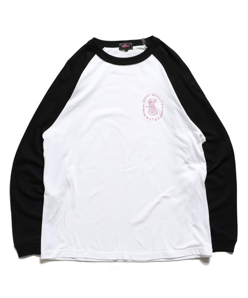 REITA　SNAKED LOWS Ｔシャツ ROTAR（ローター） tシャツ IQ SNAKE raglan LS Tee メンズ レディース