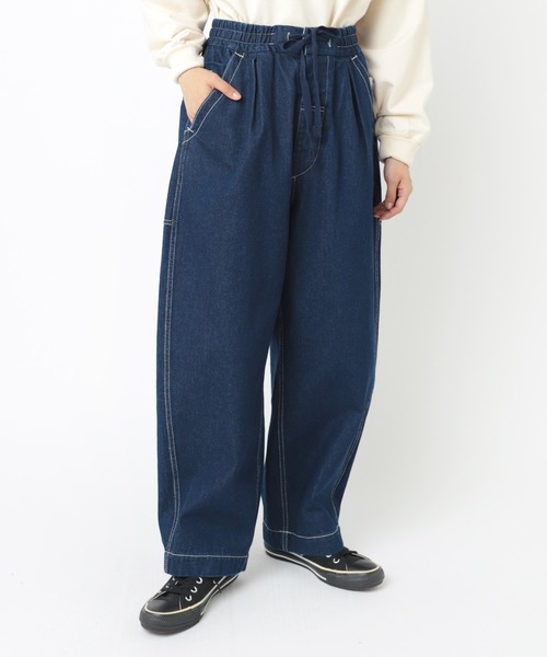 URCH RNA パンツ R4236 ワイドストレートのイージーアトリエパンツ