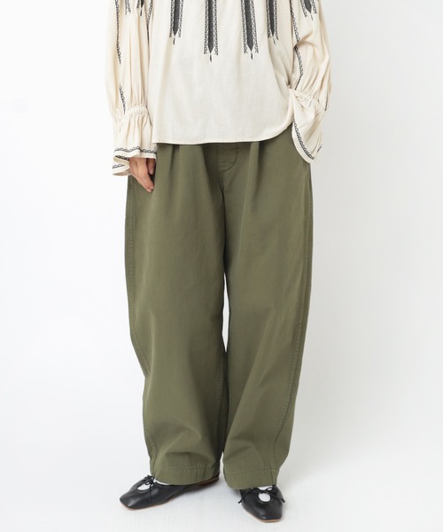 URCH RNA パンツ R4236 ワイドストレートのイージーアトリエパンツ