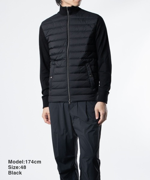【専用】HERNO ウールジャケット　メンズ48サイズ HERNO ダウンジャケット ダウン WOOL SILK ＆ ECOAGE ヘルノ