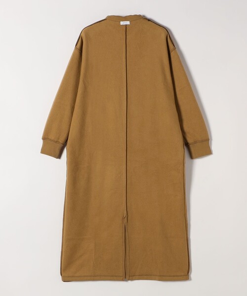 SHIPS any ワンピース any:「洗濯機可能」USA コットン 裏起毛 ハーフ