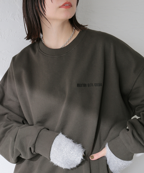 BRIXTON（ブリクストン） トレーナー スウェット EMBROIDERED HEAVY 