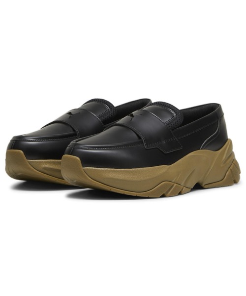 PUMA LOAFYR WNS プーマ　ローファー　ブラック　24cm PUMA（プーマ） ローファー PUMA LOAFYR WNS（プーマ LOAFYR