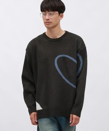 セーター ニット ラインモチーフニットプルオーバー / 146461 メンズ｜ZOZOTOWN Yahoo!店