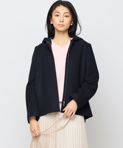 H BEAUTY&YOUTH ショートウールコートジャケットアウター H BEAUTY&YOUTH6.6万ショートウールコートジャケットアウター秋冬 H