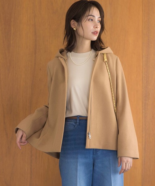 組曲（KUMIKYOKU） コート アウター ウールモッサ ショートコート