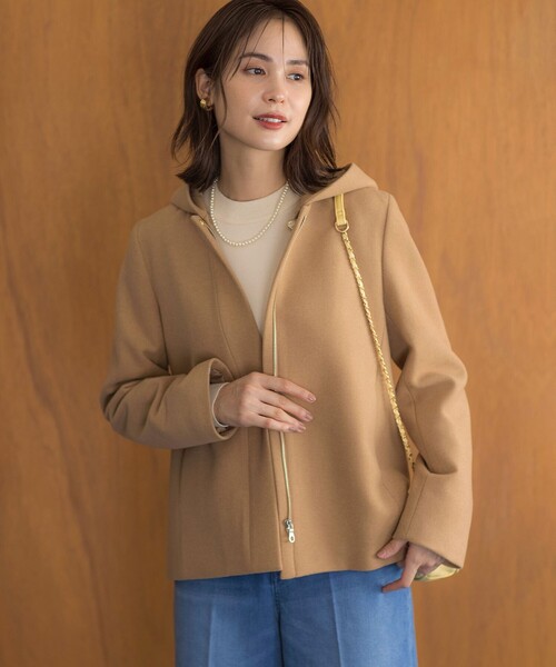 組曲（KUMIKYOKU） コート アウター ウールモッサ ショートコート