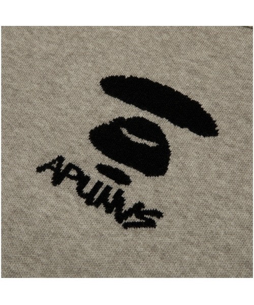 シンプル★ A BATHING APE AAPE BASIC KNIT ニット おしゃれ AAPE BASIC KNIT | AAPE.JP