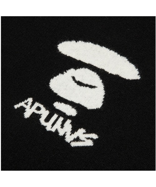 AAPE BY A BATHING APE セーター ニット BASIC KNIT メンズ