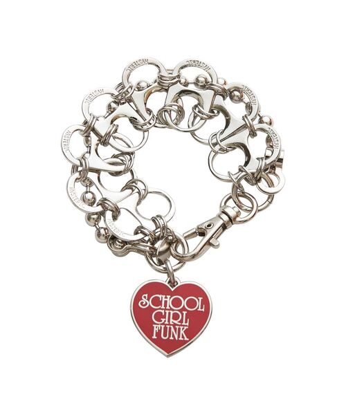 訳あり商品 HYSTERIC チェーンブレスレット FUNK GIRL ブレスレット GLAMOUR アクセサリー