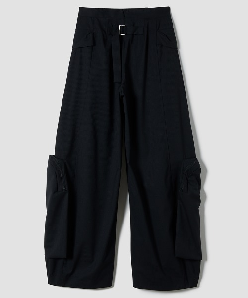 パンツ teloplan black pants Aoi Trousers / Black – TELOPLAN