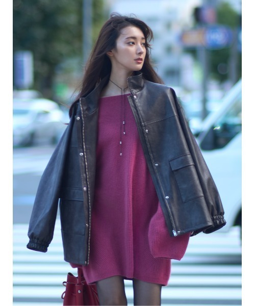 FRAY I.D コート アウター 2wayフライトジャケット レディース