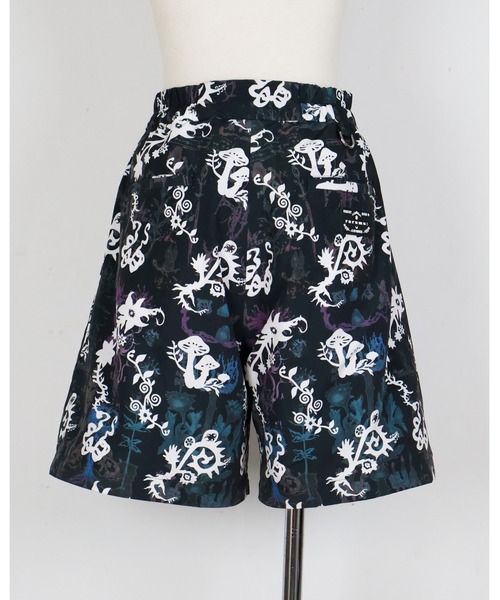 rurumu: パンツ rurumu:/ルルムウ/”Unknown Plants” printed