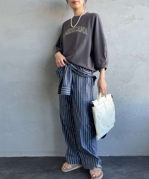 アメリカーナ　ジーンズファクトリー　別注　Tシャツ セール】[Americana×JEANS FACTORY/アメリカーナ×ジーンズ