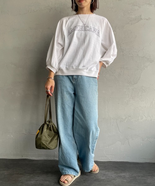 AMERICANA tシャツ 「Americana×JEANS FACTORY/アメリカーナ
