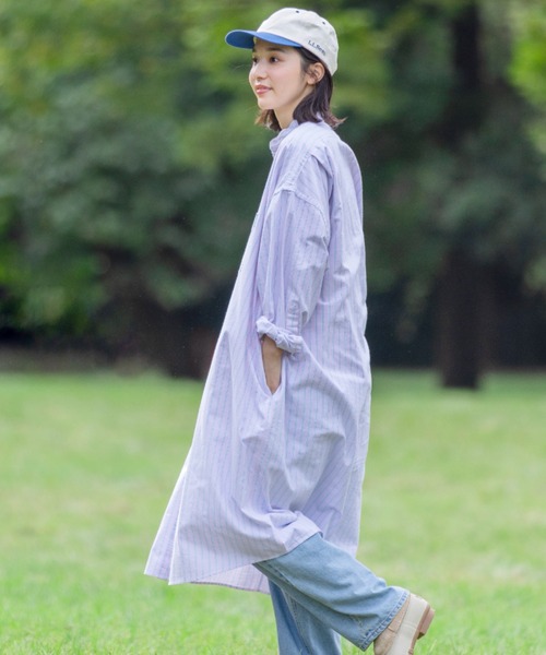 L.L.Bean（エルエルビーン） シャツワンピース 「JAPAN EDITION