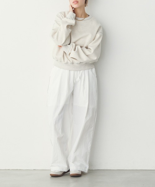 hunch（ハンチ） トレーナー スウェット シャイニー糸ステッチ