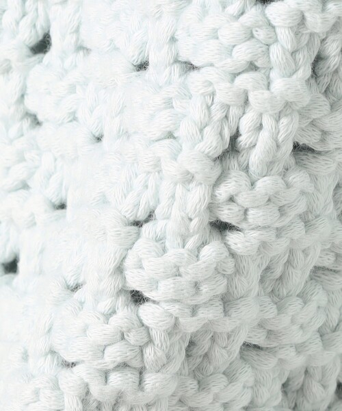 ベスト ジレ GANNI/ガニー Textured Cotton Pointelle Vest / K2348 / 綿混ロゴニットベスト レディース GANNI ベスト ジレ GANNI/ガニー Textured Cotton Pointelle
