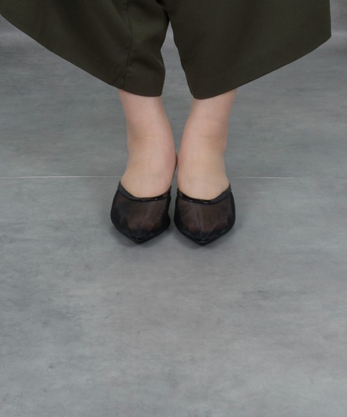 Mollini モリーニ メッシュフラット 36