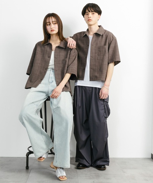 数量限定！在庫処分セール 売り切れ御免 PLACE OF SENSE by 「ユニセックス シャツ RESEARCH URBAN スーツ