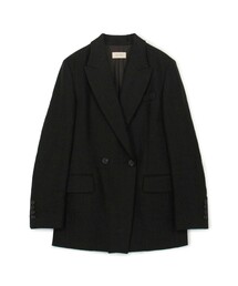 【DES PRES】ウールカレッジフラノ ダブルブレストジャケット【デプレ】 DES PRES ジャケット テーラードジャケット ウェットリネン