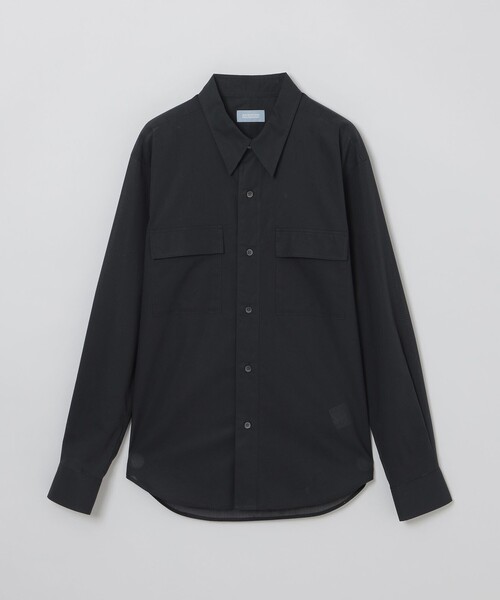 ブラウス シャツ GREY LABEL シアーコットンボイルシャツ レディース メンズ