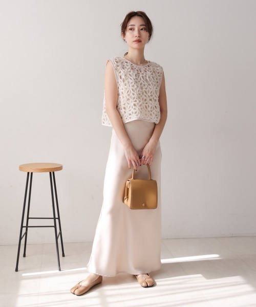 【25ss 今季】venit フラワー ベスト ジレ 楽天市場】フラワー（ベスト・ジレ｜トップス）：レディース
