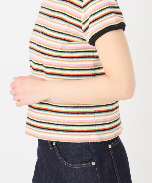 tシャツ 手洗い可 / Gleamy/グリーミー ボーダーTEE レディース B.C STOCK tシャツ 手洗い可 / Gleamy/グリーミー ボーダーTEE