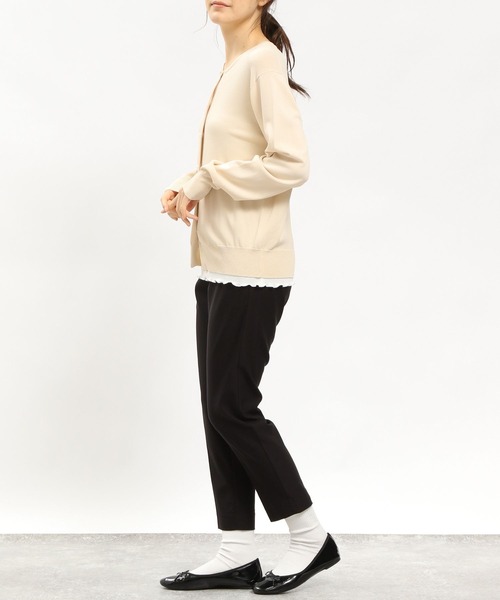 「GLOBAL WORK Smile Seed Store」 ニットカーディガン X-LARGE ブラック レディース_画像4