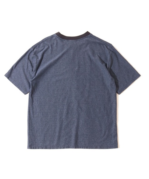 WALLA SPORT tシャツ U.S. MADE JACQUARD STRIPE TEE/ ユーエス