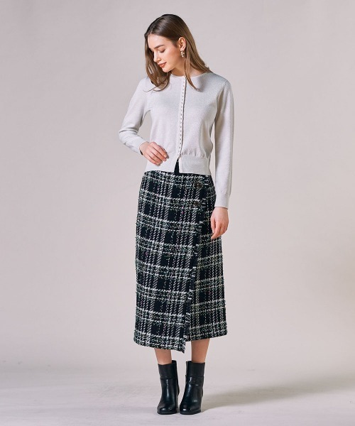 Viaggio Blu（ビアッジョブルー） ニットカーディガン M ブラック