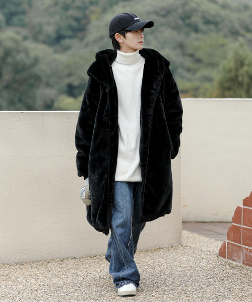 「neos」 ブルゾン MEDIUM ブラック メンズ_画像4