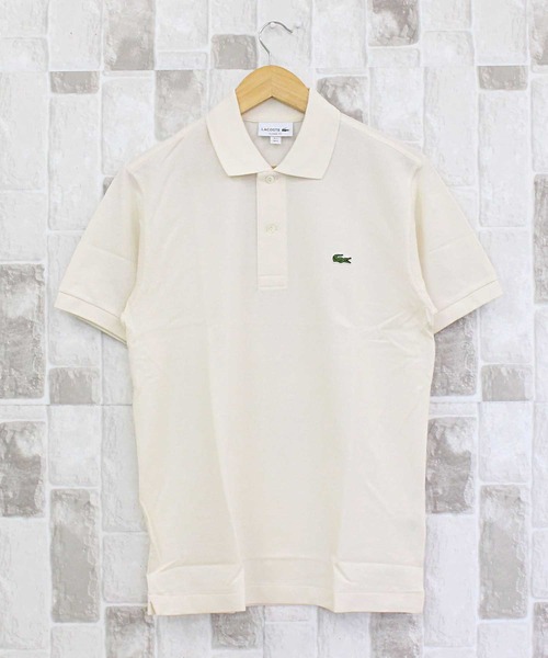 LACOSTE（ラコステ） ポロシャツ 半袖 ワンポイント 鹿の子 半袖