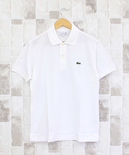 LACOSTE（ラコステ） ポロシャツ 半袖 ワンポイント 鹿の子 半袖